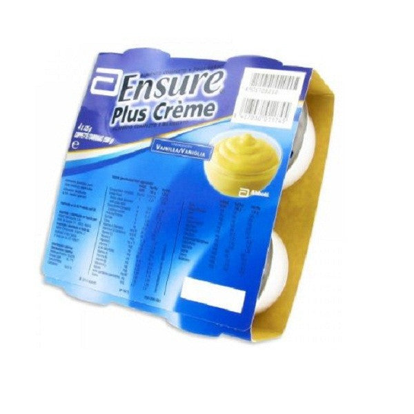 Ensure Plus Creme 125G Vanilla Pktx4 1PKT