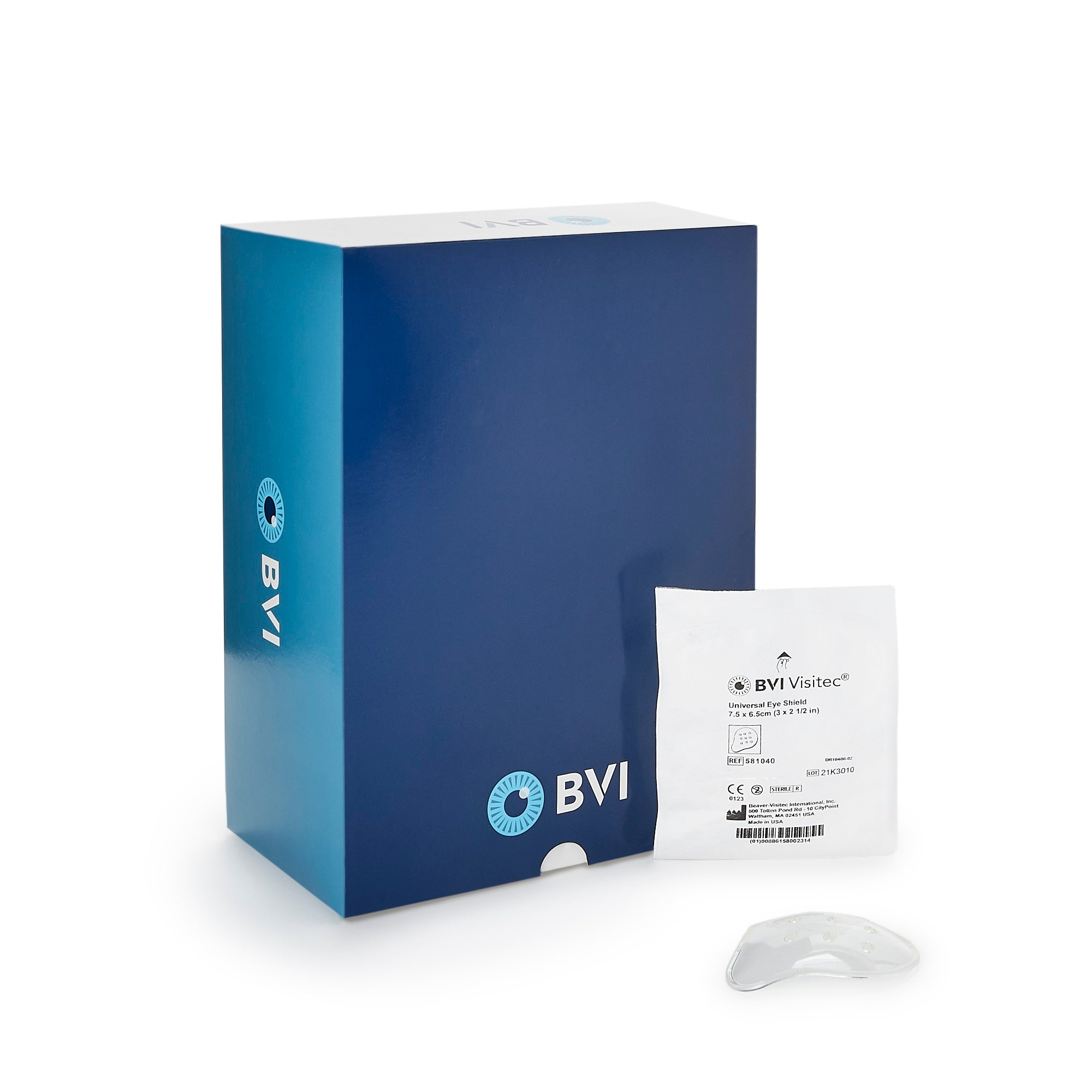 BVI Visitec Universal Eye Shields, Box of 50 (581040)