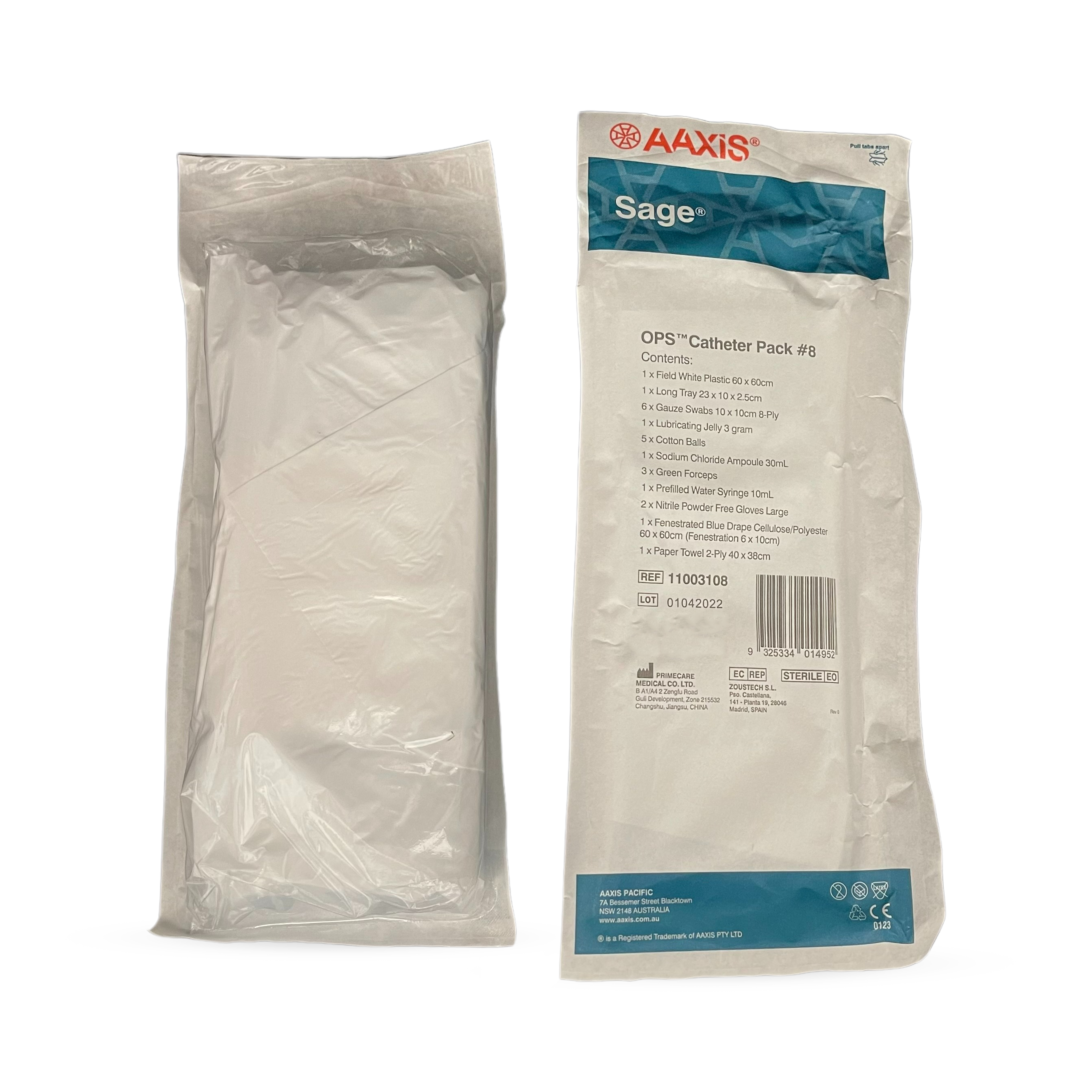 Aaxis Sage Catheter Pack Ops | Medisa