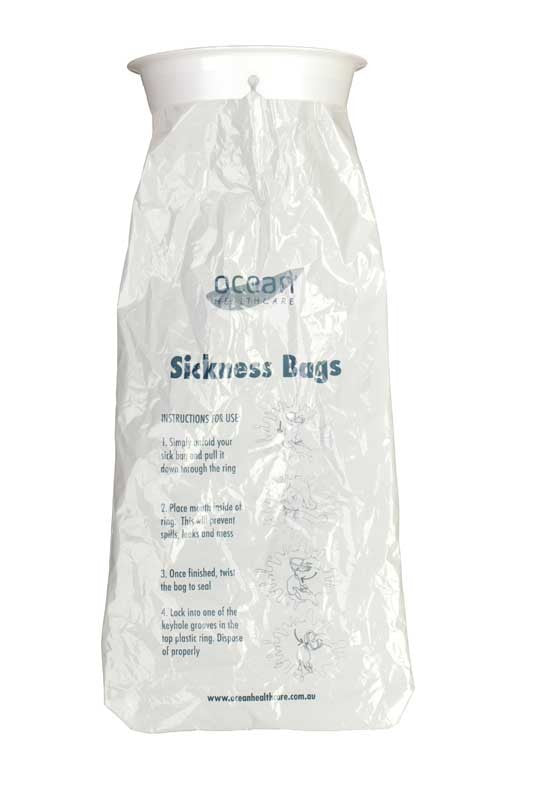 SICKNESS BAG PKT x 3