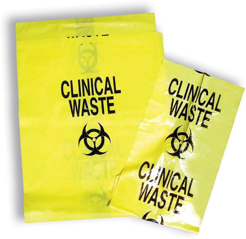 Bag Clinical Waste 565 X990mm 55L 50um CW003 200pieces