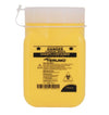 Terumo Sharps Container yellow screw top Bin Disposal Needle Waste, 750 mL