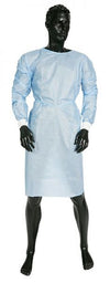 Gown 115Cmx135Cm Protective Disposable Blue 300804 50pcs