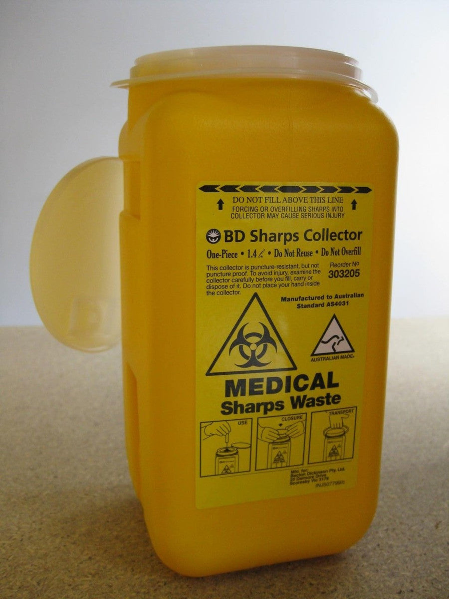 BD Sharps Collector 1.4L (303205)