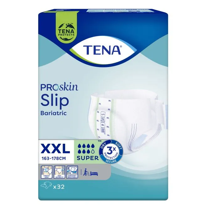 Tena ProSkin Slip Bariatric Super - XLarge - XXLarge - XXXLarge