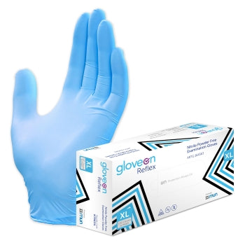 Gloveon Reflex Nitrile Exam Glove Powder-Free - Box of 200