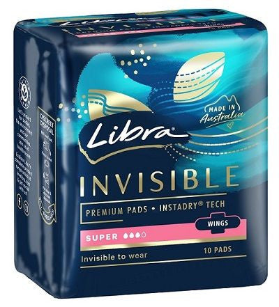 Libra With Wings Super Invisible Pktx10 2309639 6Pkts