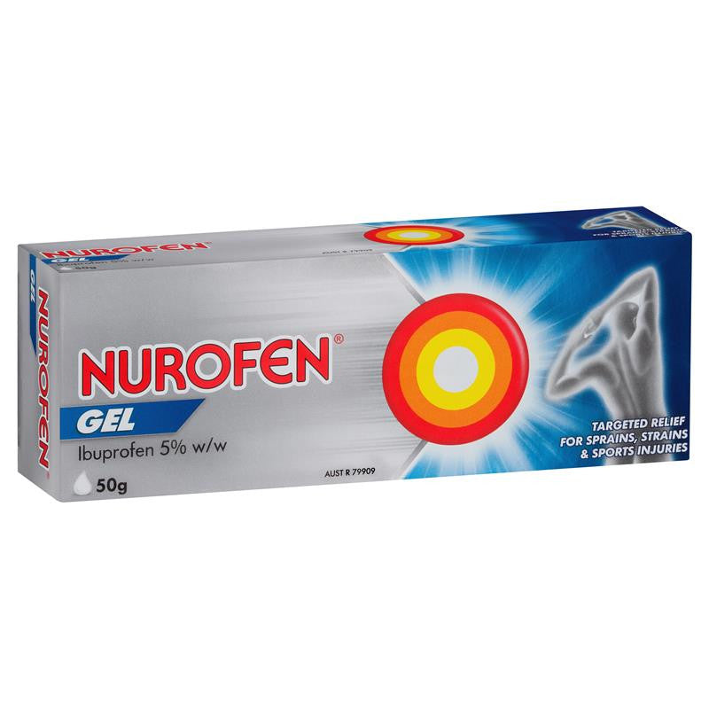 Nurofen Pain and Inflammation Relief Gel 5% Ibuprofen 50g