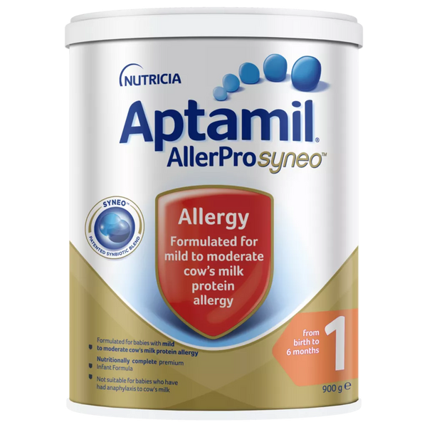 Aptamil AllerPro Syneo Premium Allergy Toddler Milk Drink 900g, Box of 6 - All Types
