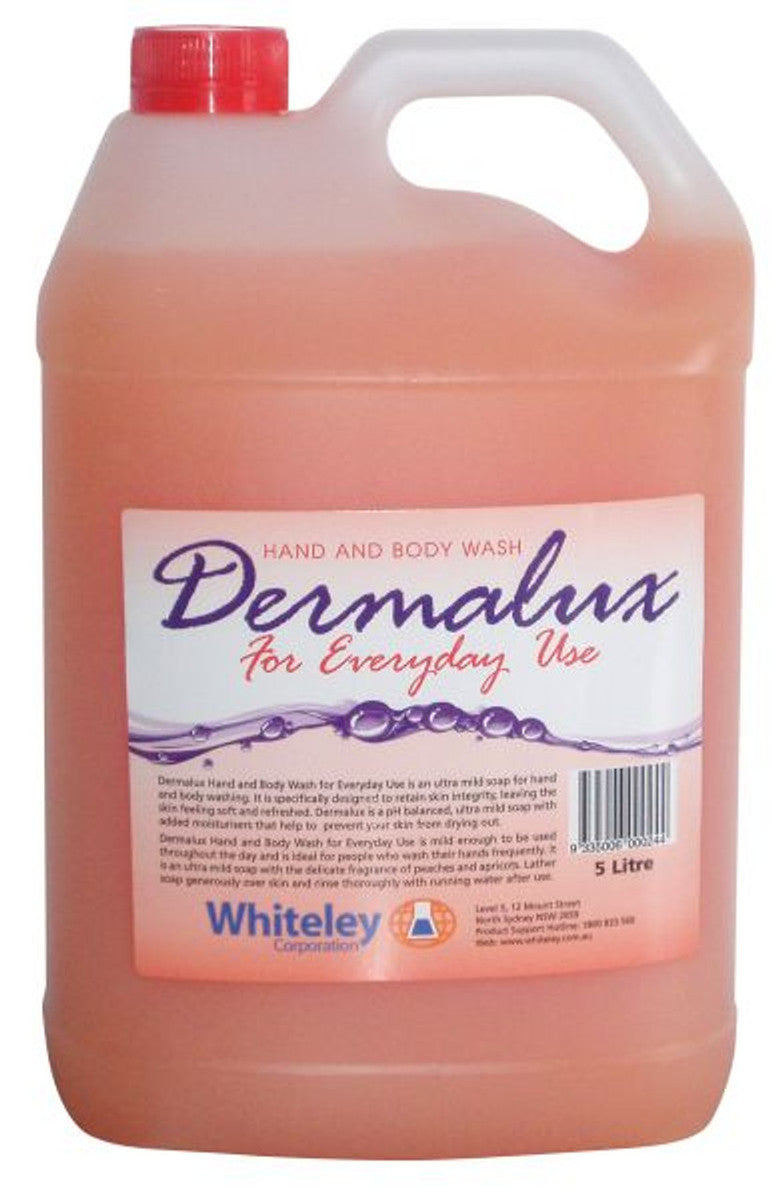 Whiteley Dermalux Hand Soap 5000ml Each