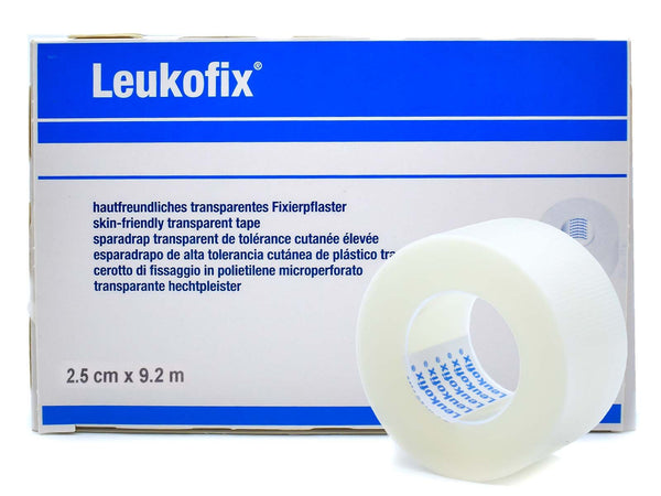 Leukofix Film Tape 2.5cmx9.2mtr Clear (02137-00)
