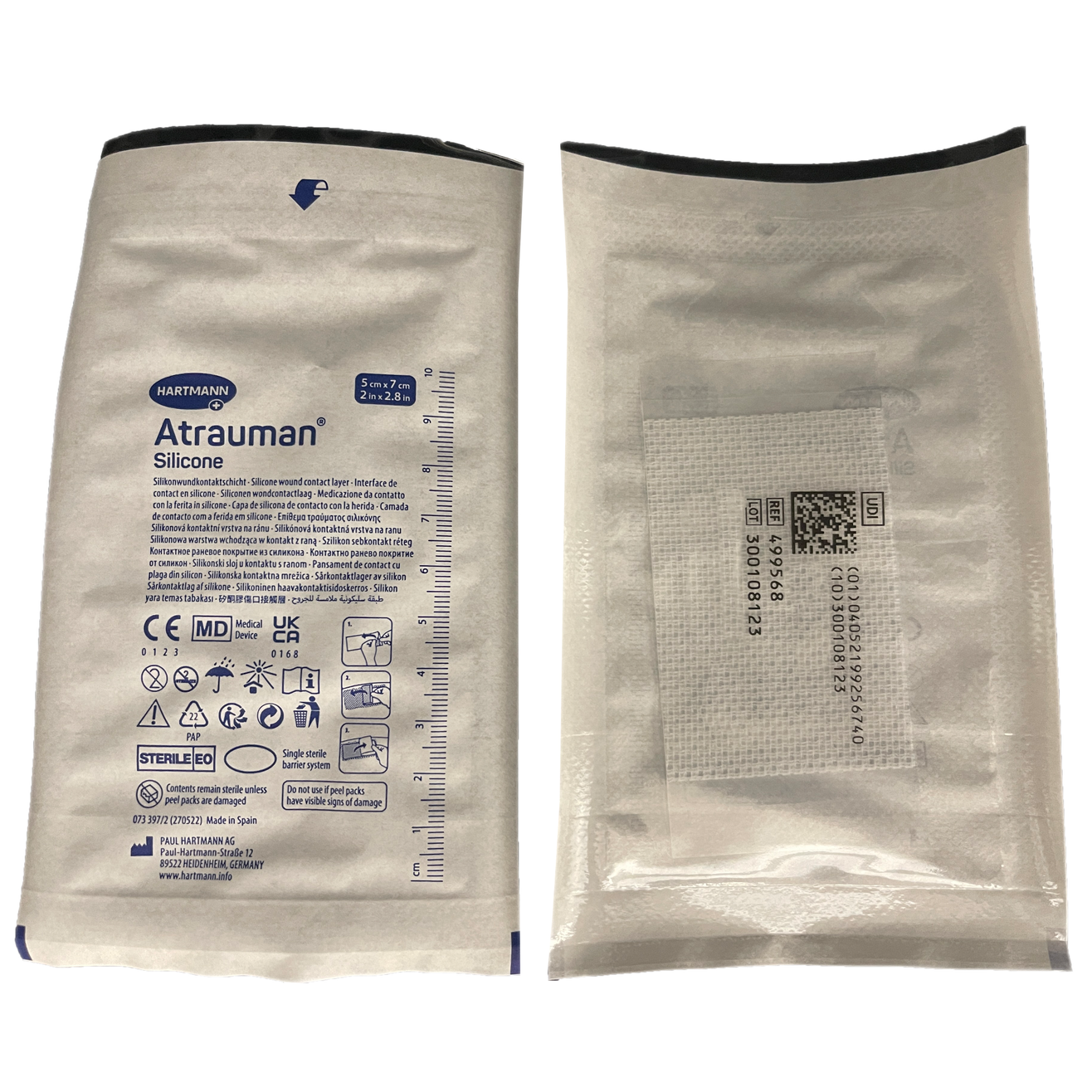 Atraman Hartmann Atrauman Silicone Dressing All Sizes | Medisa