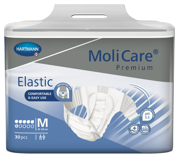 Hartmann MoliCare Premium Elastic 6 Drops, Blue - All Sizes