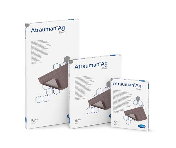 Hartmann Atrauman Ag Silver Wound Contact Layer Dressing All Sizes