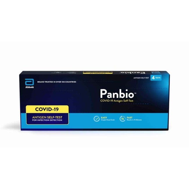 Panbio Abbott COVID 19 Antigen Rapid test Nasal Swap Home