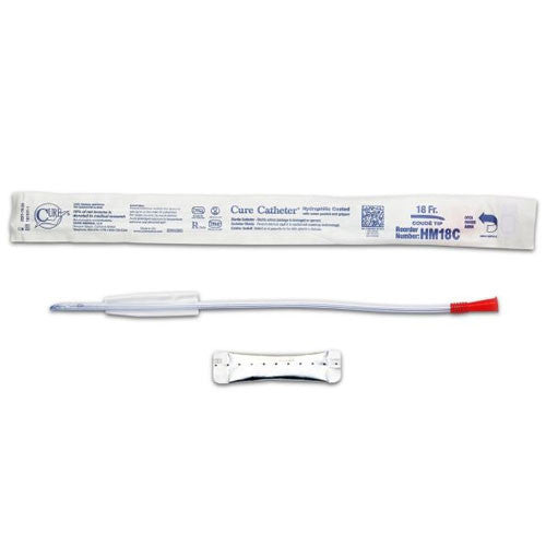 ConvaTec Cure Hydrophilic Catheter Coude Tip Male 16