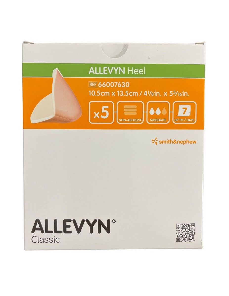 Smith & Nephew Allevyn Heel Shaped Foam Dressing Size 10.5cmx13.5cm