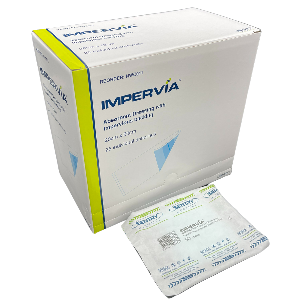 Impervia Absorbent Dressing 20 x 20 cm NWC011 25 pieces