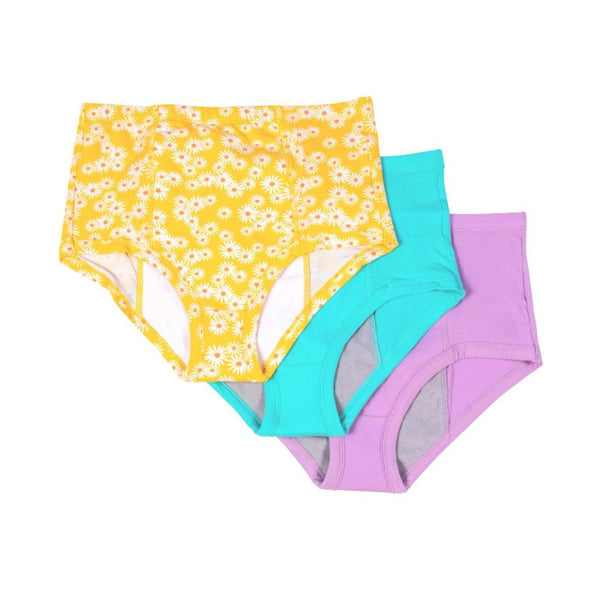 Conni Classic Underwear Oopsie Daisy, Aqua & Bubblegum - 3pcs/ Pack