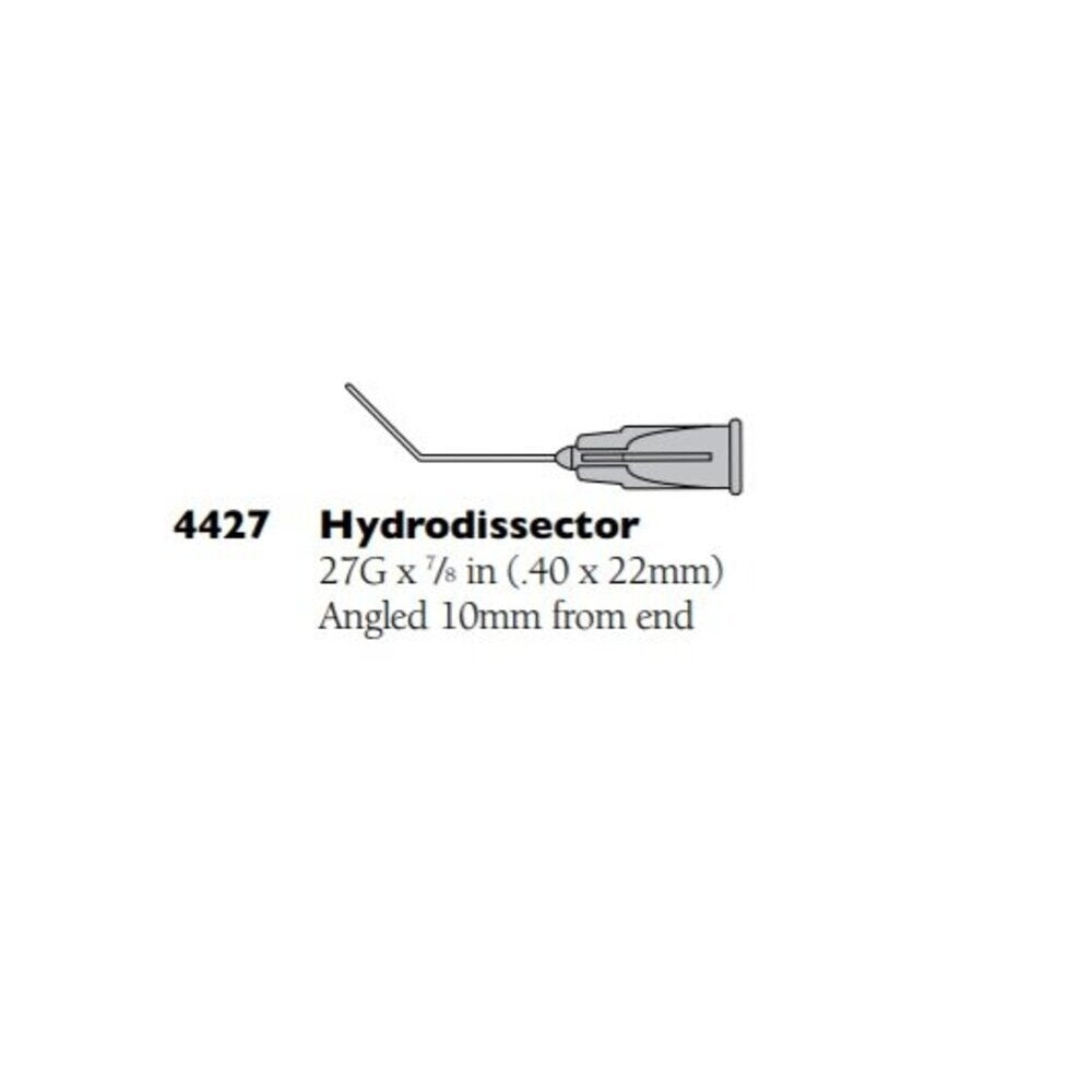 Hurricane Medical Hydrodissector Round End 27G, Box of 10 (4427)