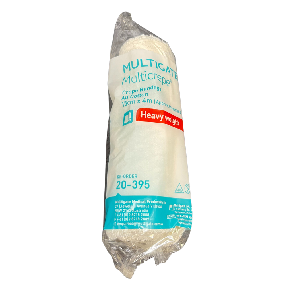 Multigate Multicrep Bandage Crepe 15Cmx2.3mtr Heavy Weight 20 395 Box