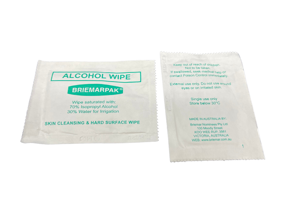 Alcohol Wipes Briempak 50pcs/box 20Boxes