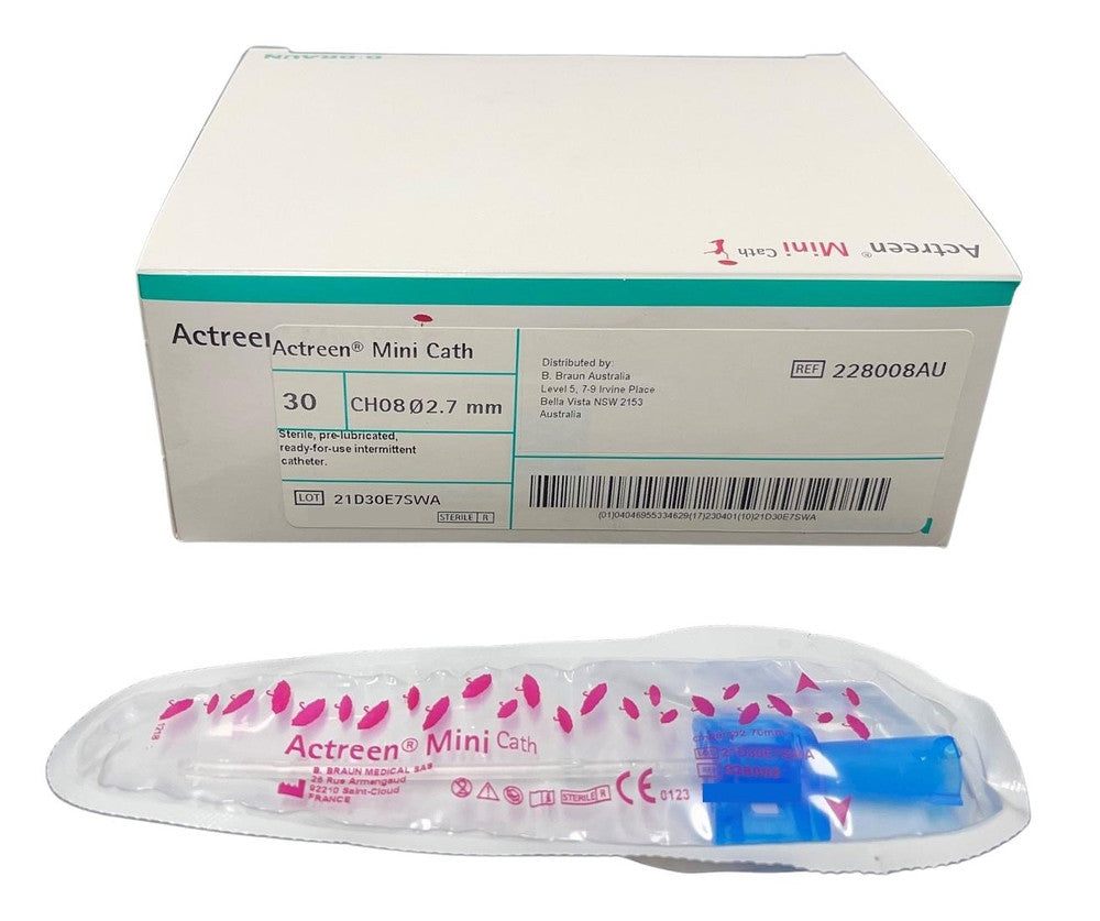 B. Braun Actreen Mini Catheter 08 CH 2.7 mm Nelaton