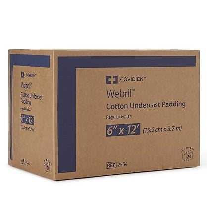 Covidien Webril Cotton Undercast Padding, Sterile - All Sizes