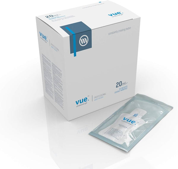 Vue Ultrasound Gel Sachet 20mL, Pack of 30 (1156)