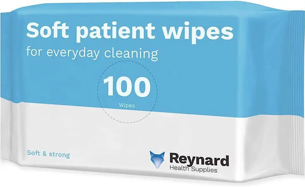 Reynard Everyday Soft Patient Wipes, 1Ctn (18 x 100wipes/pack) (RHS303)