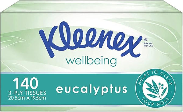 Kleenex Facial Tissues Eucalyptus 3Ply (0237B)