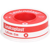 BSN Leukoplast Standard Tape 1.25cmx5mtr (Rigid Red Spool) Red - 01521-00