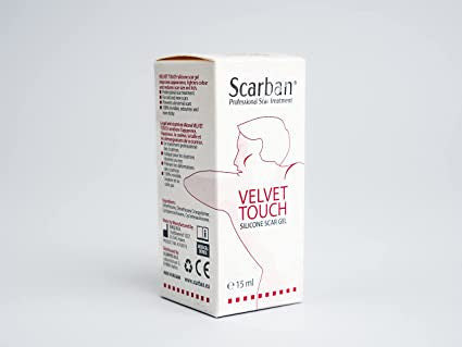 Scarban Velvet Touch Silicone Gel Scar Therapy 15ml Box of