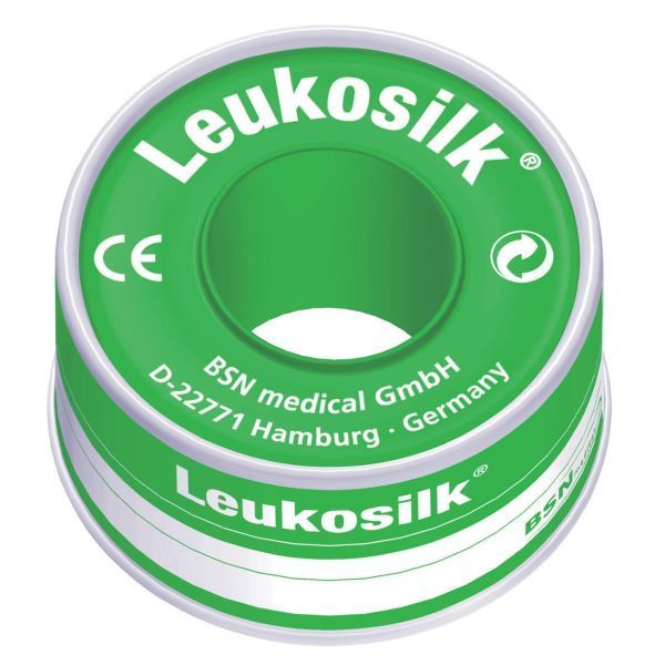 Leukosilk Hypoallergenic Tape 2.5cmx9.2mtr, Box of 12 (09567-00)