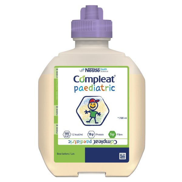 Nestle Compleat Paediatric Tube Feed 500mL (12612035)