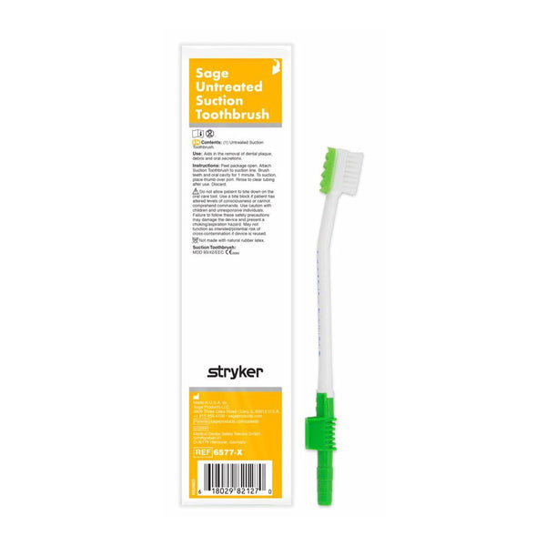 Sage Untreated Suction Toothbrush (6577X)