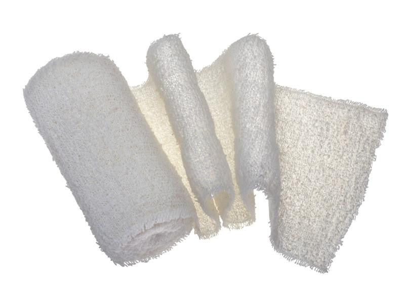 Medstock 100% Cotton Light Crepe Bandage W/Elastic Clips 5cm/7.5cm/10cm x