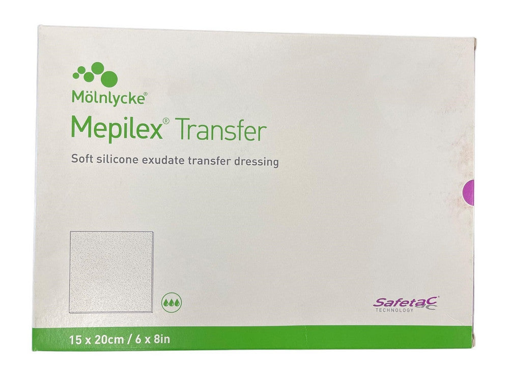 Molnlycke Mepilex Transfer Dressing Non Adhesive All Sizes