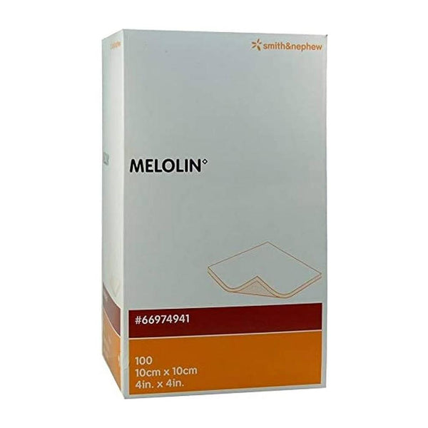 Smith & Nephew Melolin Low-Adherent Dressing 10cmx10cm Non Adhesive (66974941)