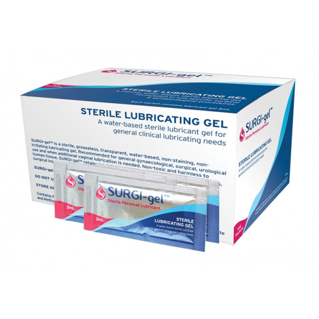 Lubricating Surgi Gel Sachet 3ml/ 50gram tube/ 45gram | Medisa Lubricating Surgi Gel Sachet 3ml/ 50gram tube/ 45gram | Medisa