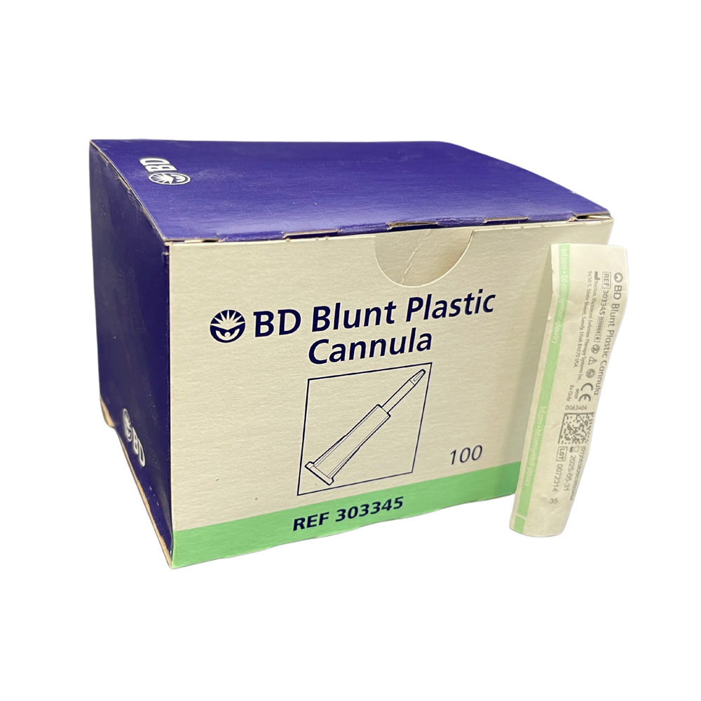 BD Interlin Blunt Plastic Cannula 303345