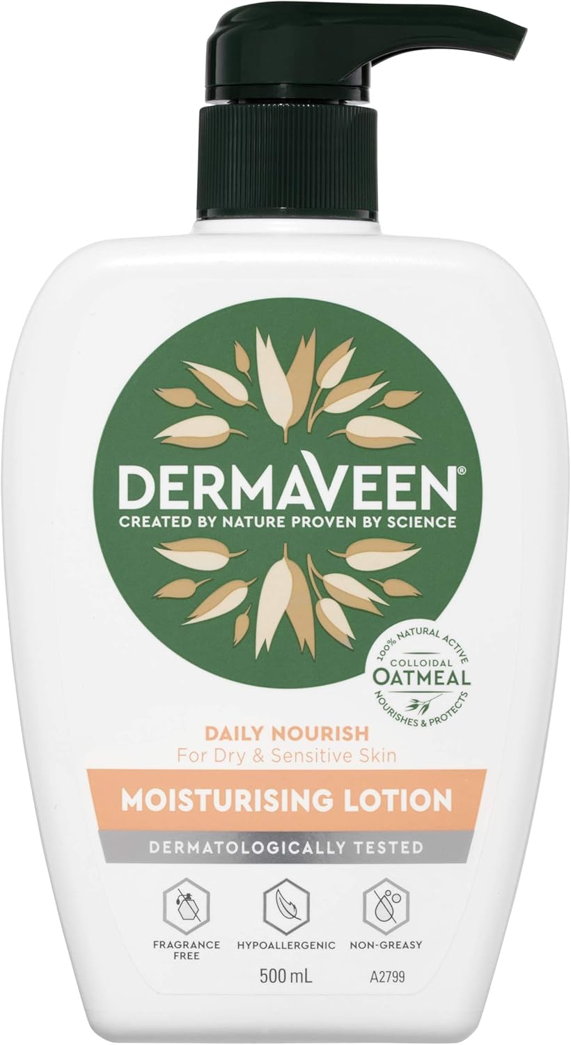 Dermaveen Cream Moisturising Lotion 500mL Pump | Medisa