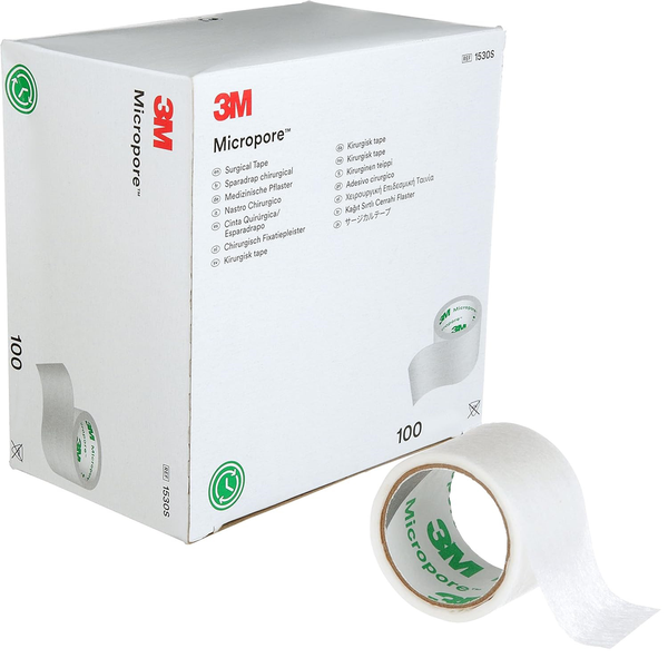3M Micropore Surgical Tape 2.5cm X 1.3m (1530S-1)
