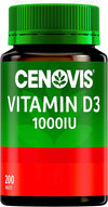 Cenovis Vitamin D 1000Iu Tablets Jar Of 200 160198 3Jars