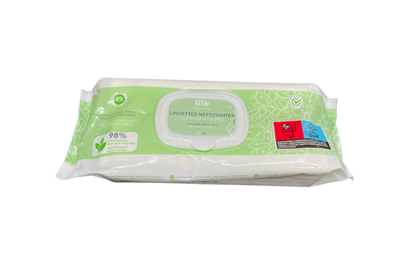 Lille Suprem Care Wet Wipes 20cm x 22.5cm (LCWW9121-03)