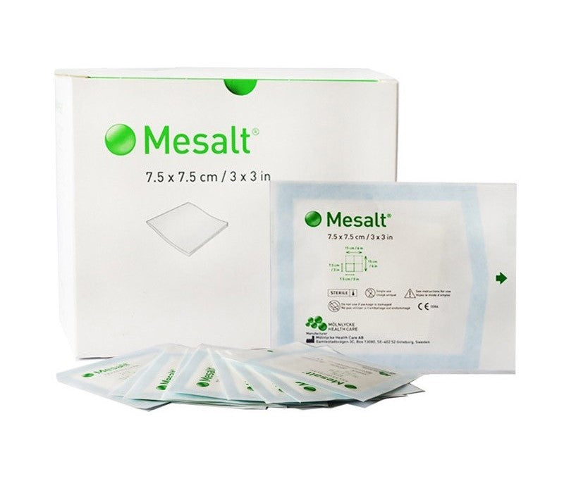 Molnlycke Mesalt Sodium Chloride Dressing All Sizes