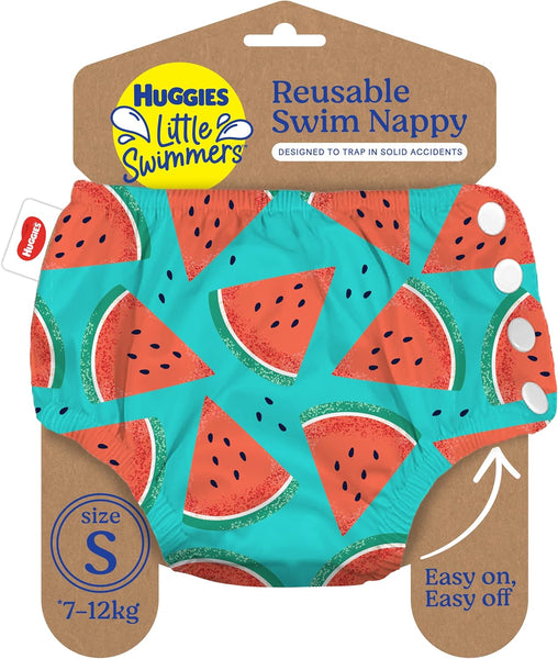 Huggies Little Swimmers Reusable Swim Nappy, Carton of 4 - All Sizes
