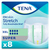 Tena Stretch Bariatric XXX-Large Waist 173 243cm 2156ml Green - 8 Units /Pack - Pack of 4