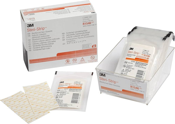 3M Steri-Strip Reinforced Adhesive Skin Closures - All Sizes