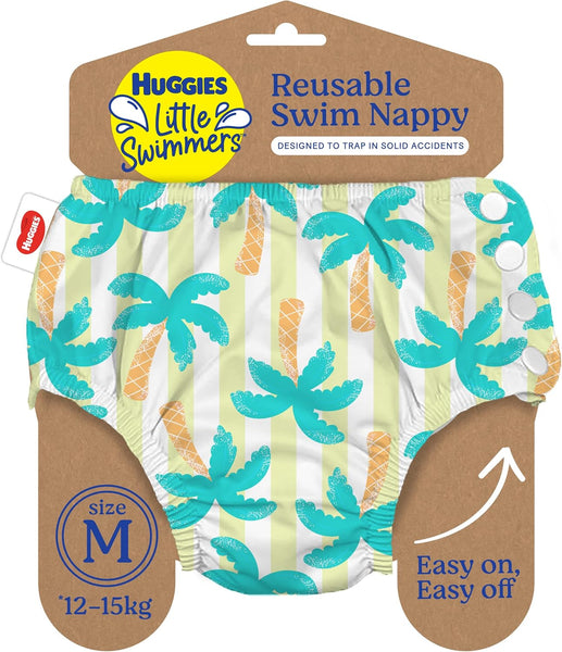 Huggies Little Swimmers Reusable Swim Nappy, Carton of 4 - All Sizes